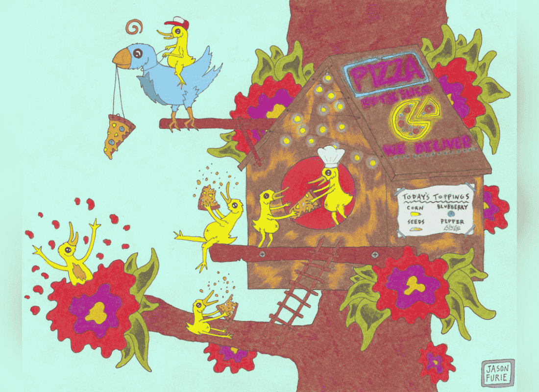 Duck artwork from Jason Furie